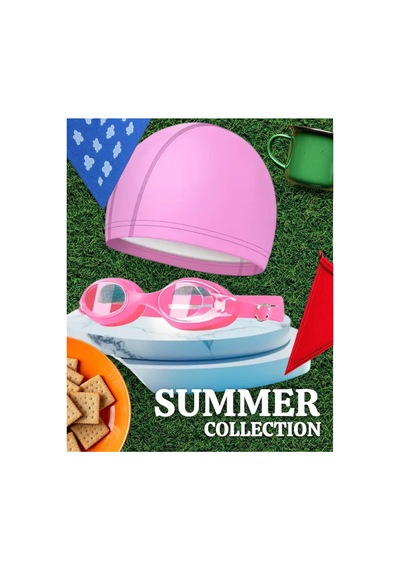 Yuchong Erkek Yüzme Gözlüğü Ve Şapka Seti. Unisex Yüzme Gözlüğü, Anti-sis Yüzme Gözlüğü Pembe