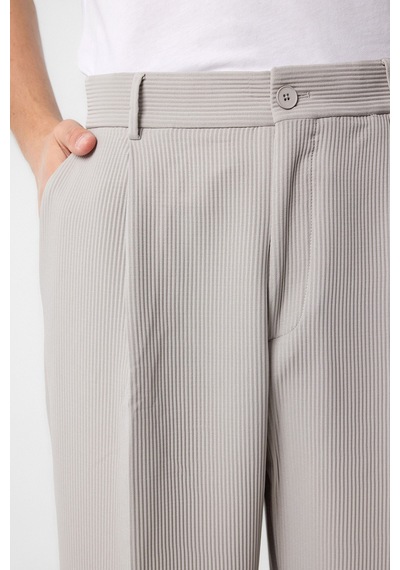Antioch Baggy Fitilli Erkek Pantolon Taş