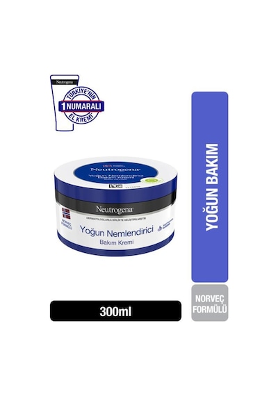 Norveç Formülü Yoğun Bakım Kremi 300 Ml