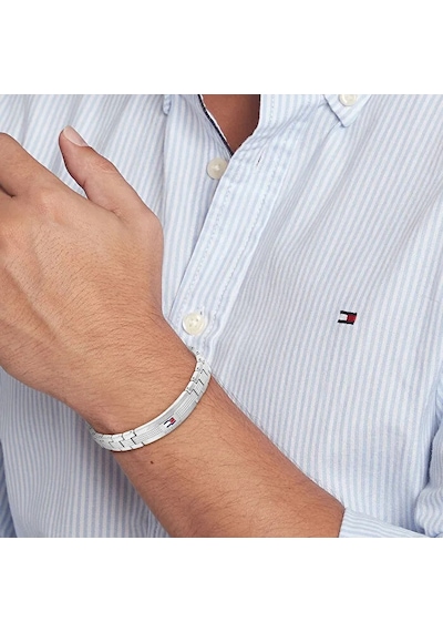 Tommy Hilfiger Thj2790419 Erkek Bileklik Metalik Gri