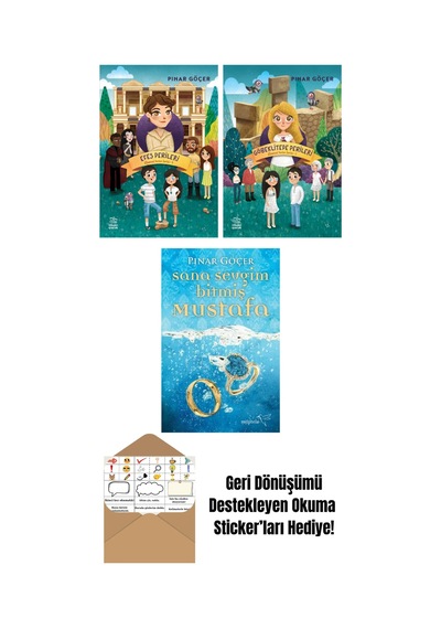 Efes Perileri Efsanevi Yerler Serisi 3 + Göbeklitepe Perileri Efsanevi Yerler Serisi 2 + Sana Sevgim Bitmiş Mustafa