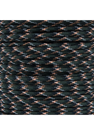 Mg Ropes Paracord İp 4 Mm Haki Beyaz Desenli No:81 10 Metre Çok Renkli
