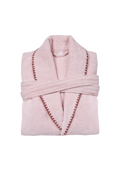 Doqu Home Harmony Seren Bornoz L/xl - 120 Cm - Pudra Pembe