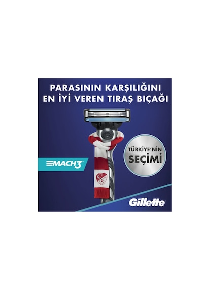 Gillette Mach3 Yedek Tıraş Bıçağı 8'li