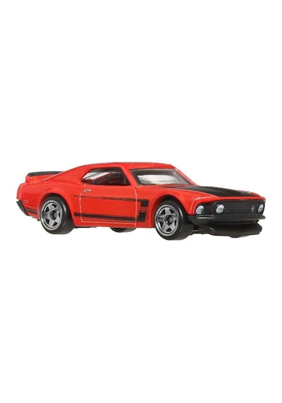 Hot Wheels 60. Yıl Mustang Serisi Arabalar 69 Ford Mustang Boss 302 Grt01 - Jby51 Çok Renkli