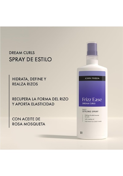 Frizz Ease Dream Curls Kusursuz Bukleler Günlük Şekillendirici Sprey Diğer