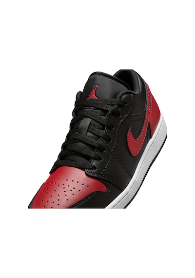 Nike Air Jordan 1 Low Leather Sneaker Hakiki Deri Unisex Günlük Spor Ayakkabı Siyah-kırmızı Siyah - Kırmızı Nike Air Jordan 1 Low Leather Sneaker Hakiki Deri Unisex Günlük Spor Ayakkabı Siyah-kırmızı Siyah - Kırmızı