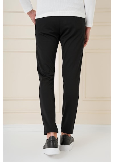 Efor P 1163 Slim Fit Siyah Klasik Pantolon Siyah
