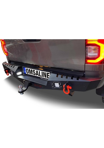 Omsa Toyota Hilux Dakar Çelik Arka Tampon Ledli Sensörlü 2020 Ve Sonrası