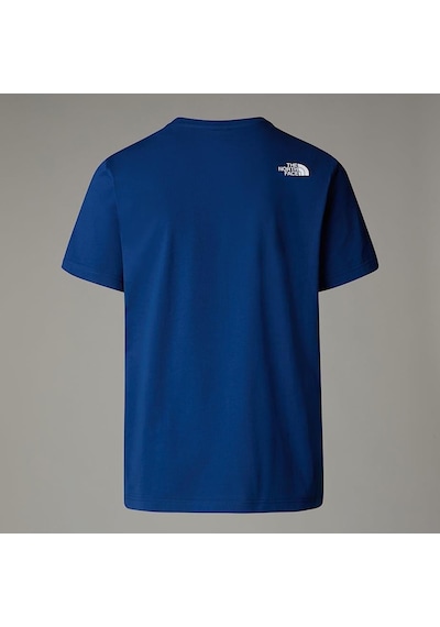 The North Face M Ss Mountaın Lıne Tee Blue BLUE