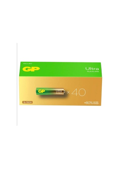Gp 15au-2mtpb40 G-tech Lr6 Ultra Alkalin Aa Kalem Pil 40'lı Paket