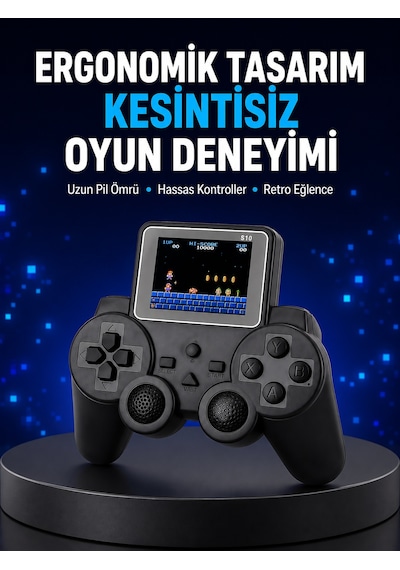 2025 S10 Gamepad 520 Klasik Retro Oyunlu Tv Bağlantılı A Kalite  Yeni Nesil Diğer