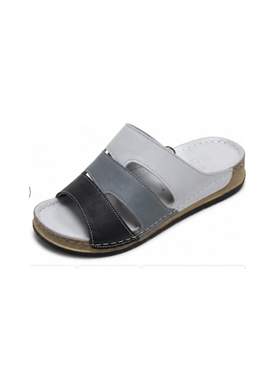N Napa Shoe Np.303.mavi Deri Terlik