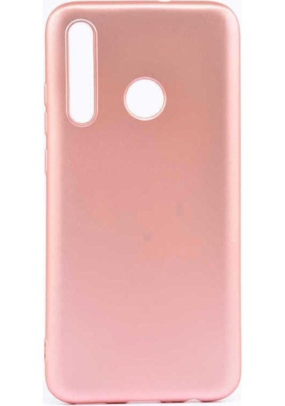 Huawei Honor 20 Lite Kılıf Zore Premier Silikon Kapak Rose Gold