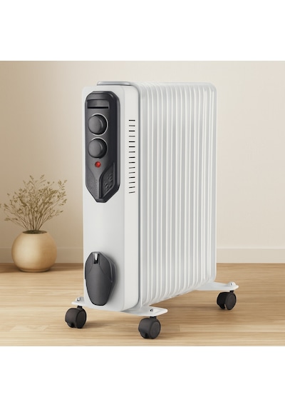 11 Dilimli Yağlı Radyatör Isıtıcı 2500w Ayarlı Termostat Belirtilmemis