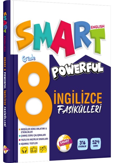 Smart English 8. Sınıf Powerful İngilizce Fasikülleri