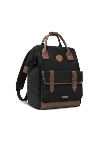 Cabaia Adventurer Waxed Cotton Trogır Medium Sırt Çantası Black