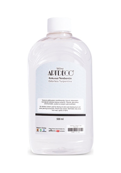 Artdeco Terebentin Kokusuz 500 Ml Çok Renkli