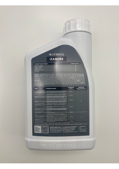 İzamore Hayvansal Menşeili Aminoasit İçeren Sıvı Organik Gübre - 1 Litre Bitki Stres Giderici, Hızlı Büyütücü & Şelatlayıcı