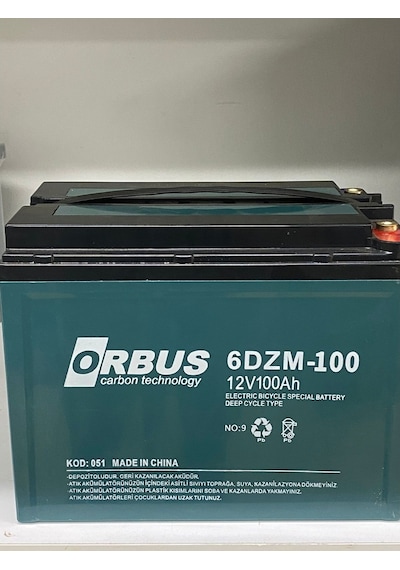 ORBUS 12V 100AH JEL ELEKTRİKLİ ARAÇLAR