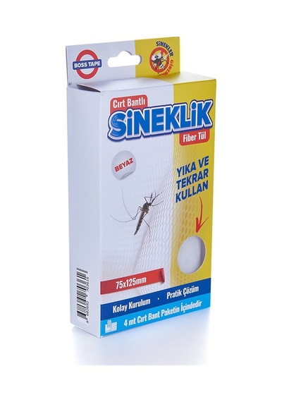Pencere Cam Sineklik 75X125Mm Cırt Bantlı