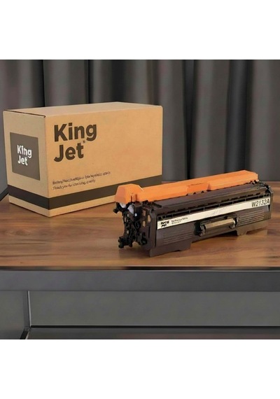 Kingjet Hp Uyumlu  W2132a Sarı Standart Kapasiteli Tekli Çipli Uyumlu  Toner Color Laserjet Enterprise 6700dn