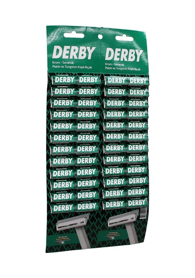 Derby Tek Bıçak Kartelalı 48 Parça Çok Renkli