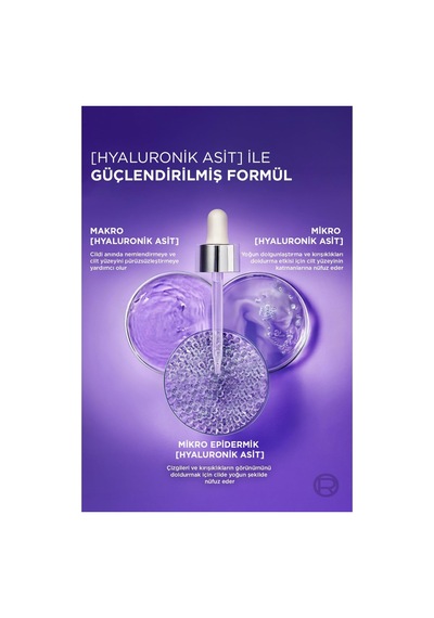 Revitalift Filler %1.5 Saf Hyaluronik Asit İçeren Kırışıklık Karşıtı Serum 30 Ml Diğer