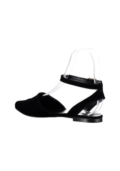 Fox Shoes Siyah Kadın Babet D726226202