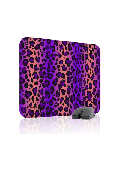 Leopar Kaymaz Dikişli Kauçuk Oyuncu Mousepad V1 - 48x40 Xl Gaming Mouse Pad Fare Altlığı