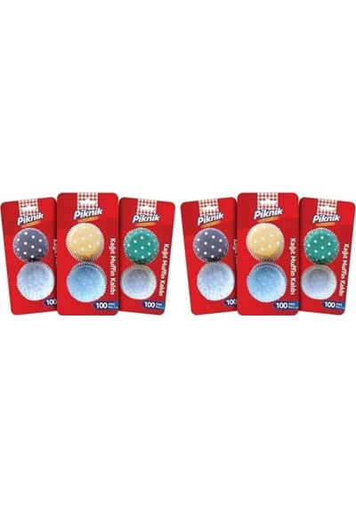 Piknik Kek Kapsülü 60'li 2li Paket -