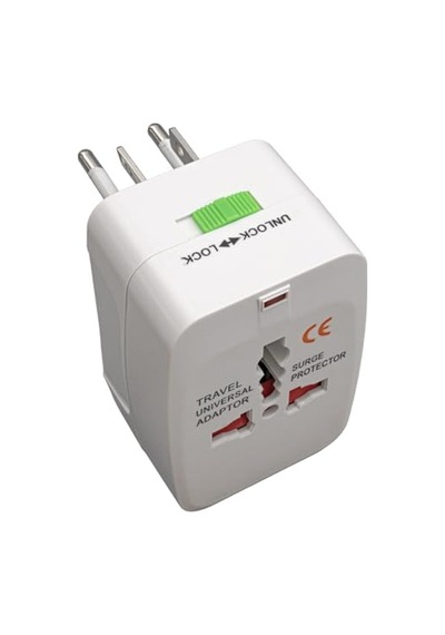 Wellhise Evrensel Priz Çevirici Seyahat Tipi Universal Adaptör İngiliz, Amerikan Ve Avustralya Fiş , +150 Ülke İçin Priz Çevirici Voltaj Dönüştürmez