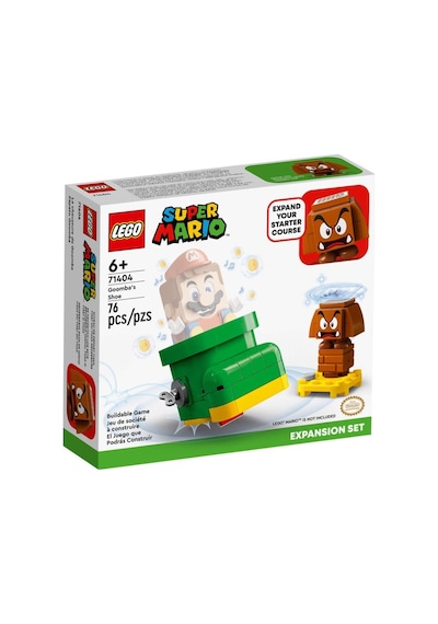 LEGO® Super Mario 71404 Goomba’nın Ayakkabısı Ek Macera Seti 76 Parça