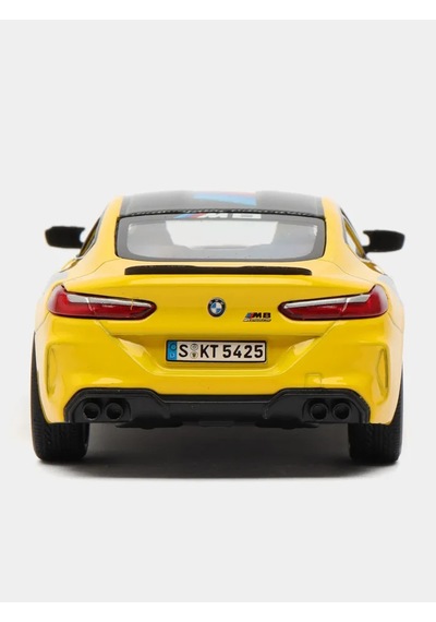 Kinsmart Bmw M8 Competition Coupe Livery Edition Kt5425df 1:38 Scale Model Lisanslı Sarı