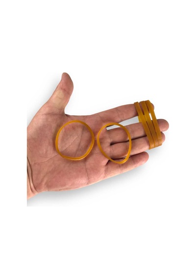 Kauçuk Geniş Paket Lastiği 70x5mm 500 Gram