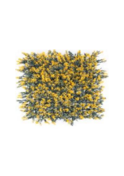 Yapay Nergis Bitki Tabaka Sarı 50x50 Cm.- Uv Korumalı - Dış Mekan Uyumlu Çok Renkli