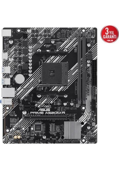 Asus Prıme A520m-r Ddr4 5100mhz Matx Am4