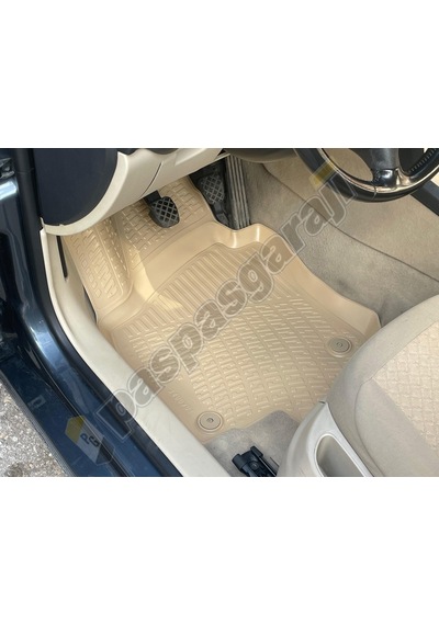 Kaiser Skoda Octavia A5 Bej Havuzlu 3d Paspas, 2004-2013