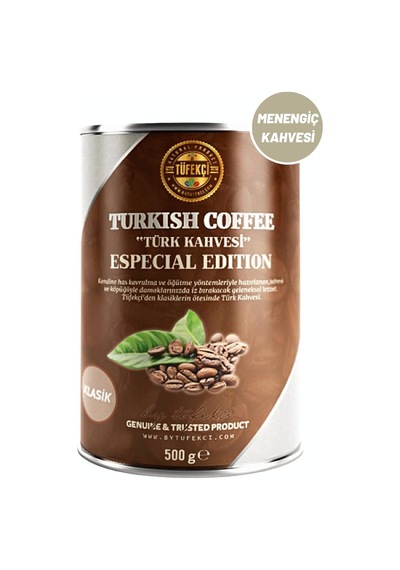 Tüfekçi Menengiç Türk Kahvesi Teneke, 500 G Diğer