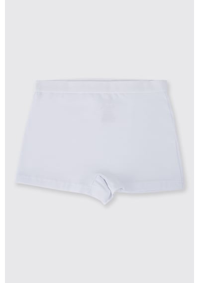 Panço Kız Çocuk Beyaz 3'lü Boxer Seti