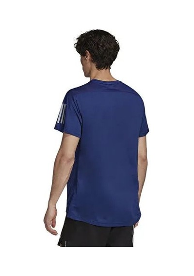 Adidas Own The Run Tee Erkek Tişört H34494 H34494 Mav Mavi