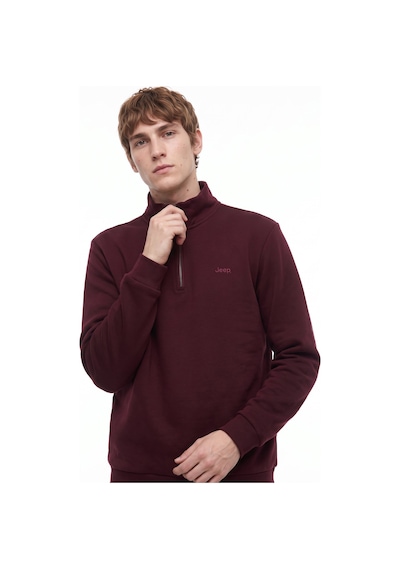 Jeep Bordo Erkek Sweatshirt J5wm-swt7222