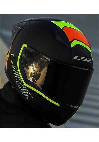 Ls2 Rapıd Race Motosiklet Kaskı Siyah-Sarı