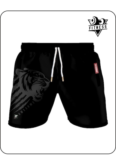 Freeside Freesıde Tiger Fury Training Short Siyah