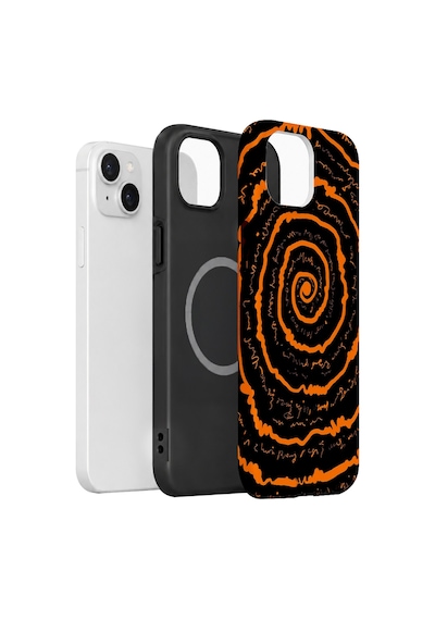 Velvoria Valestra Spiral Scream Apple iPhone Uyumlu 15 Magsafe Koruma Kılıfı Valestra Magline - Spiral Scream
