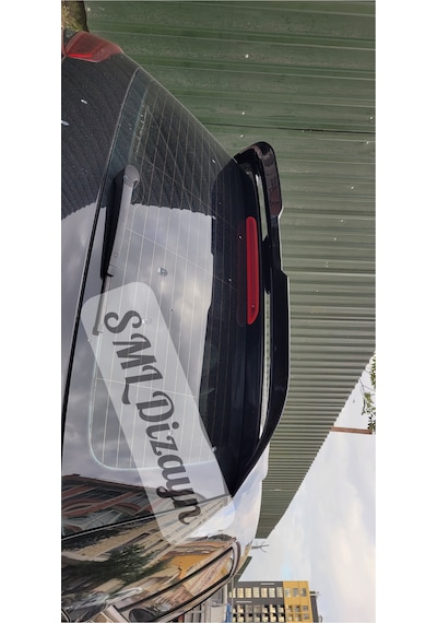 Volkswagen Golf 7 R Line Spoiler Boyasız Golf 7 Gti Spoyler-kanat