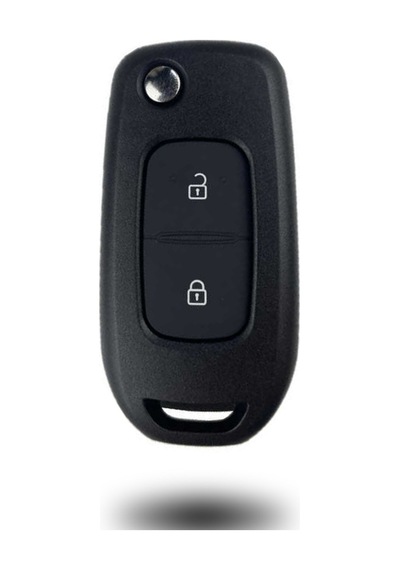 Premium Renault Dacia Kumanda Kabı Kasası 2 Buton