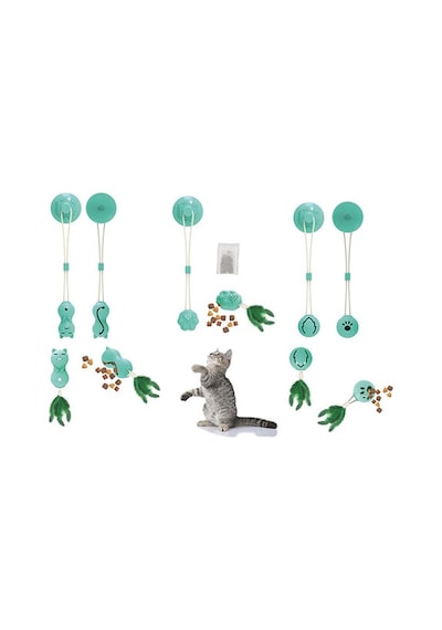 M-pets Tempo Catnipli Ödül Hazneli Kedi Oyuncağı 11,5x10,5x4 Cm 244-50108.01