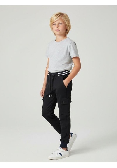 Zekids Erkek Çocuk Scuba Kumaş İçi Şardonlu Beli Paçası Lastikli Kargo Pantolon-16322 Lacivert Zekids Erkek Çocuk Scuba Kumaş İçi Şardonlu Beli Paçası Lastikli Kargo Pantolon-16322 Lacivert