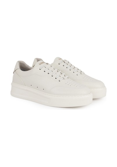 Libero Lz5905 Kalın Eva Taban Antik Görünümlü Unisex Sneaker Kırık Beyaz